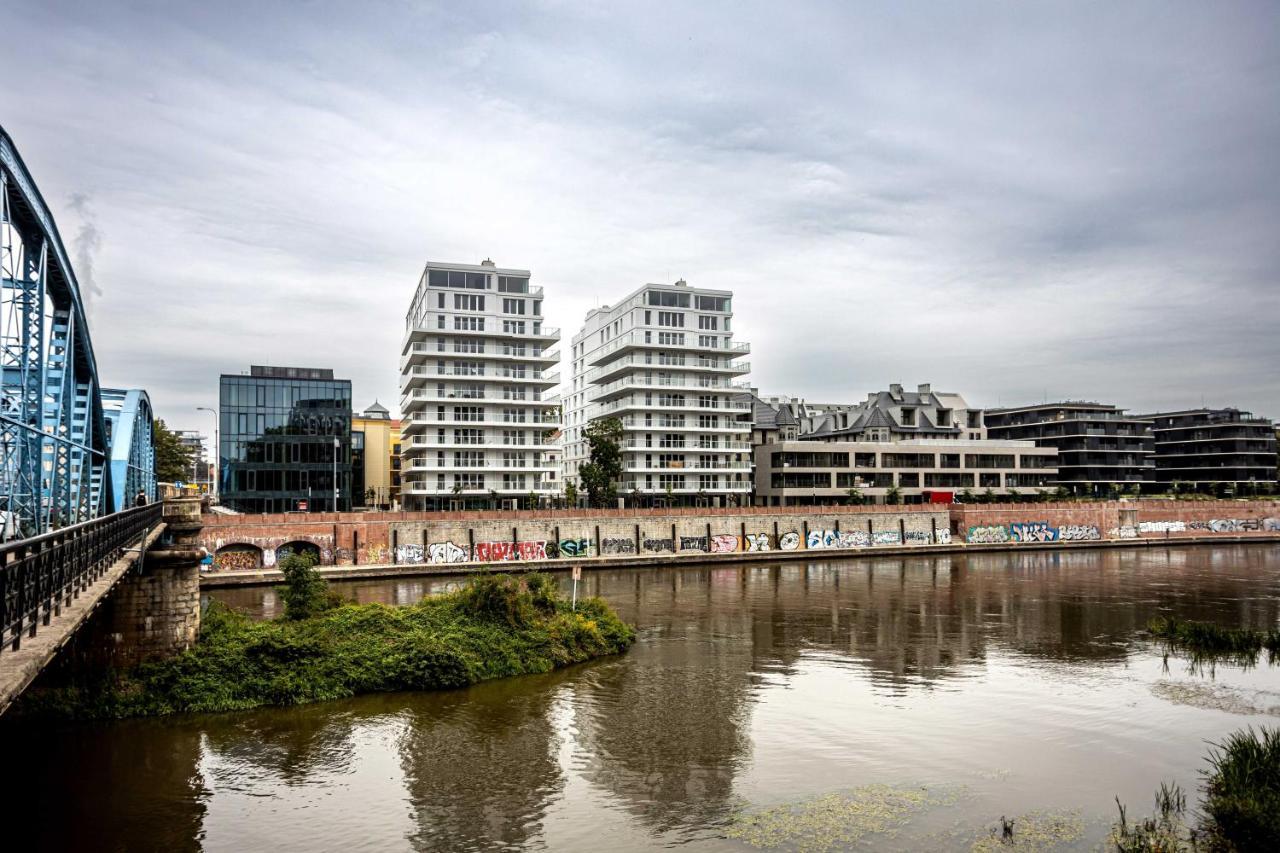 Luksus W Centrum Nad Odra Breslau Exterior foto