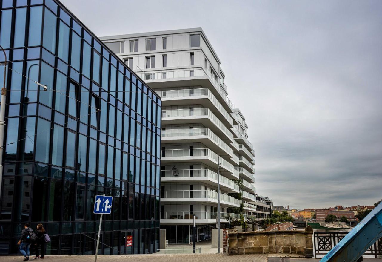 Luksus W Centrum Nad Odra Breslau Exterior foto