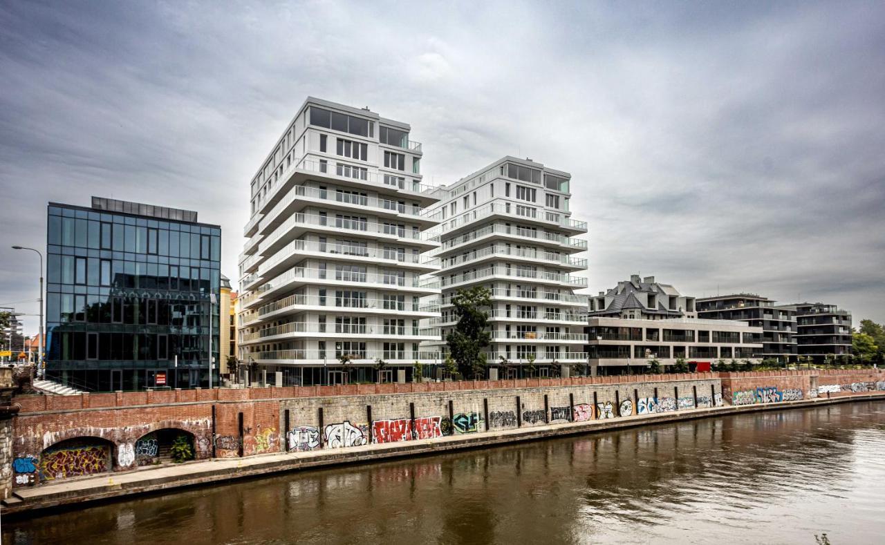 Luksus W Centrum Nad Odra Breslau Exterior foto